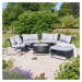 Sivý záhradný lounge set pre 5 Rindal - Bonami Selection