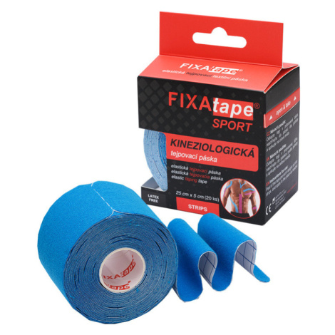 FIXAPLAST Fixatape šport strips tejpovacia páska mix farieb 25 x 5 cm 20 ks