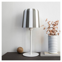 Dyberg Larsen stolová lampa Gry, sivá/biela, výška 49,5 cml