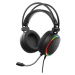 Genesis NEON 613 RGB headset s mikrofónom čierny