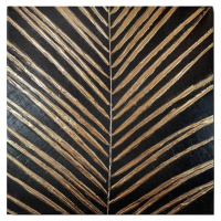 Ručne maľovaný obraz 70x70 cm Palm Leaf – Wallity