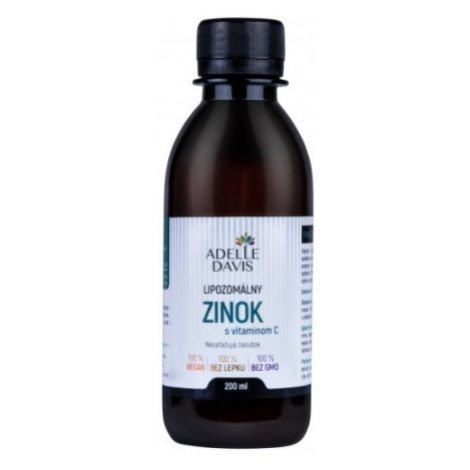 ADELLE DAVIS Lipozomálny zinok s vitamínom C 200 ml