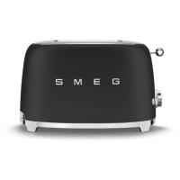 Smeg TSF01BLMEU sendvičovač / hriankovač, 2 toasty, 6 úrovní opekania, zásuvka na omrvinky, štýl