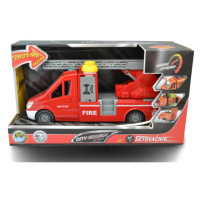 CITY SERVICE CAR - 1:14 Hasičská dodávka s rebríkom a pumpou