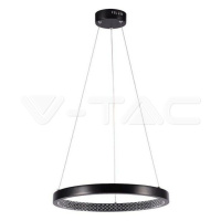 Závesné LED svietidlo Designer 19W, čierna , 4000k, VT-7823, 400x1080mm (V-TAC)