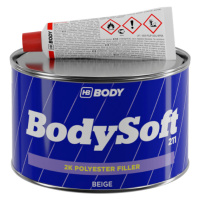 HB BODY SOFT - Dvojzložkový polyesterový plniaci tmel žltá 1 kg