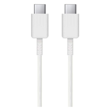 Nabíjací a dátový kábel USB Type-C, USB Type-C, 100 cm, rýchle nabíjanie, Samsung, biely, továre