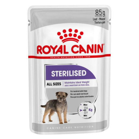 Royal Canin STERILISED želé kapsičky pre kastrované psy 12 x 85g