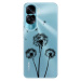 Odolné silikónové puzdro iSaprio - Three Dandelions - black - Honor 90 Lite 5G