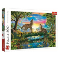 Trefl puzzle 500 Lupine nature