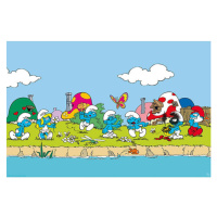 Abysse Corp Smurfs Group Poster 91,5 x 61 cm