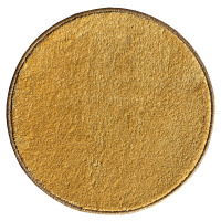 Kusový koberec Eton Exklusive žlutý kruh - 400x400 (průměr) kruh cm Vopi koberce