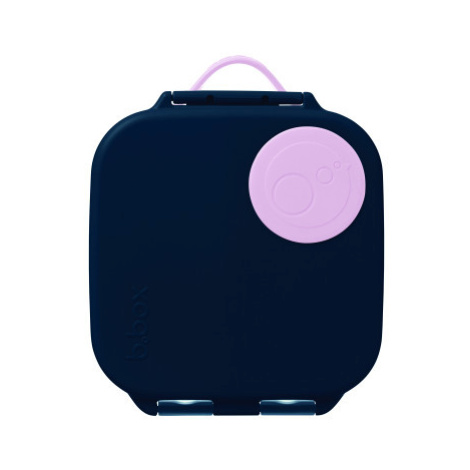 Desiatový box stredný - indigo/růžový