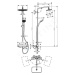HANSGROHE HANSGROHE - Croma Sprchový set Showerpipe s termostatom, 1jet, chróm 27630000
