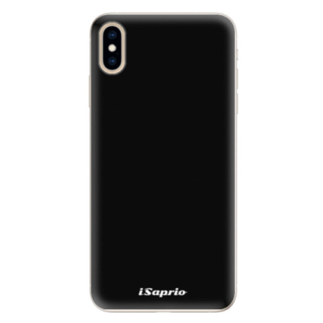 Silikónové puzdro iSaprio - 4Pure - černý - iPhone XS Max