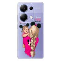 Odolné silikónové puzdro iSaprio - Mama Mouse Blond and Girl - Xiaomi Redmi Note 13 Pro