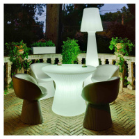 Stôl Newgarden Capri LED, výška 73 cm