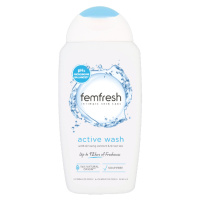 FEMFRESH Intímna umývacia emulzia Active s iónmi striebra 250 ml