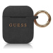 Kryt Guess  AirPods cover black Silicone GUACCSILGLBK