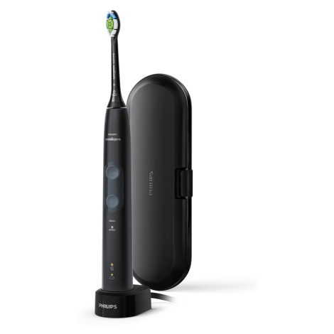 Sonická zubná kefka Philips Sonicare ProtectiveClean 4500 Black HX6830/53 s 2 režimami a cestovn