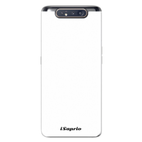Odolné silikónové puzdro iSaprio - 4Pure - bílý - Samsung Galaxy A80