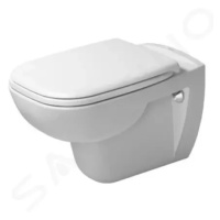 DURAVIT - D-Code Závesné WC, biela 25350900002
