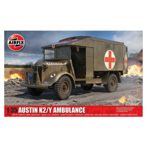 Airfix Classic Kit military Austin K2|Y Ambulancie 1 : 35