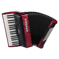 Hohner Bravo III 72 red (SilentKey)