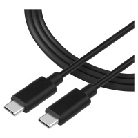 Kábel Tactical Smooth Thread USB-C/USB-C 1m, Čierny