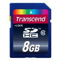 Karta TRANSCEND SDHC 8 GB Premium, trieda 10