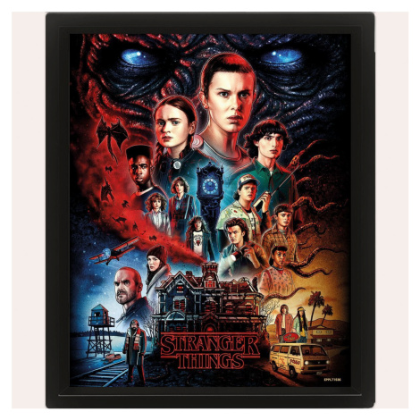 Pyramid International 3D Obrázok Stranger Things Vecna