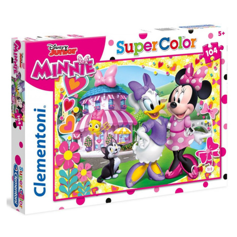 Clementoni Minnie Supercolor 104 dílků