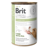 Brit Veterinary Diets GF dog Diabetes 400g konzerva