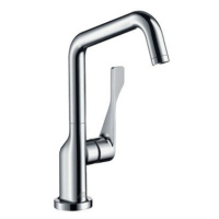 Drezová batéria Hansgrohe Axor Citterio s otočným ramienkom vzhľad nerezu 39850800