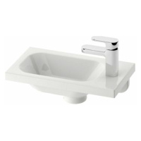 Umývadlo Ravak Chrome 40x22 cm otvor pre batériu vpravo CHRUMMINIP