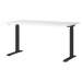 Pracovný stôl s nastaviteľnou výškou s bielou doskou 80x140 cm Downey – Germania