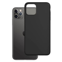 Silikónové puzdro na Apple iPhone 11 Pro Max 3Mk Matt čierne