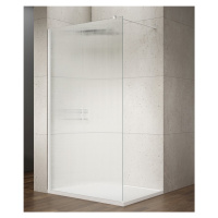 GELCO - VARIO WHITE jednodielna sprchová zástena na inštaláciu k stene, sklo nordic, 1400  GX151
