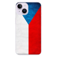 Odolné silikónové puzdro iSaprio - Czech Flag - iPhone 14