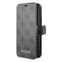 Puzdro Guess GUFLBKSN614GG na Apple iPhone 11 4G Book sivé