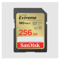 SanDisk SDXC karta 256GB Extreme (190 MB/s Class 10, UHS-I U3 V30)