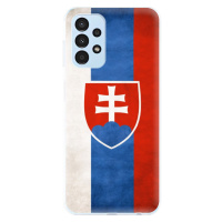 Odolné silikónové puzdro iSaprio - Slovakia Flag - Samsung Galaxy A13