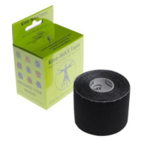 KINE-MAX Super-pro cotton kinesiology tape čierna tejpovacia páska 5 cm x 5 m 1 ks