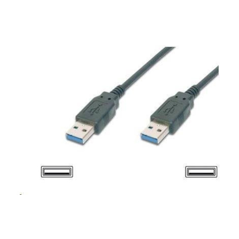 Kábel USB PREMIUMCORD 3.0 Prepojovacie vedenie A-A 2m (M/M)*