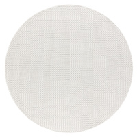 Kusový koberec Timo 6272 White kruh – na von aj na doma Rozmery kobercov: 120x120 (priemer) kruh