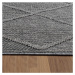 Kusový koberec Patara 4955 Grey – na von aj na doma Rozmery kobercov: 160x230
