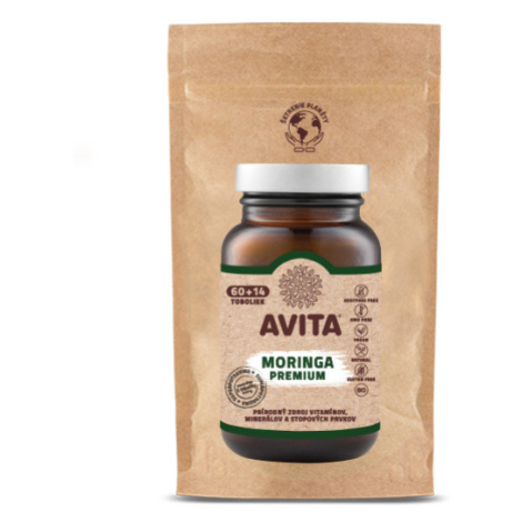 Avita MORINGA PREMIUM - REFILL balenie doplnok výživy 60+14 toboliek