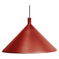 Martinelli Luce Cono závesná lampa červená Ø 30 cm