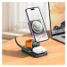 HOCO CQ10 wireless charger 3in1 compatible with MagSafe 15W black