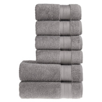 Stanex Sada osušiek a uterákov MEXICO sivá, 4 ks 50 x 100 cm, 2 ks 70 x 140 cm